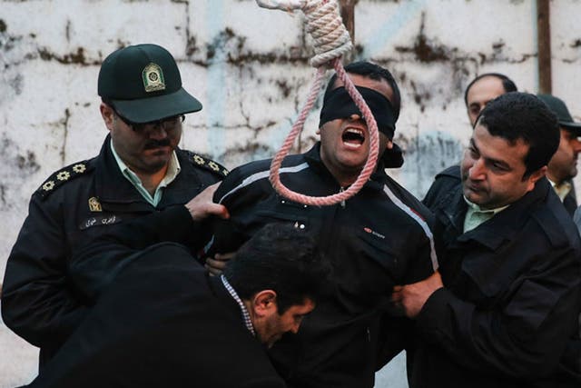 Around 1,000 people were executed in Iran last year