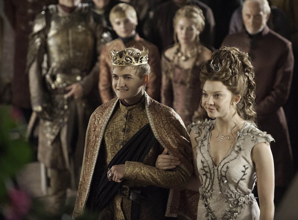 Killer king: Jack Gleeson as Joffrey Baratheon and Natalie Dormer as Margaery Tyrell in ‘Game of Thrones’