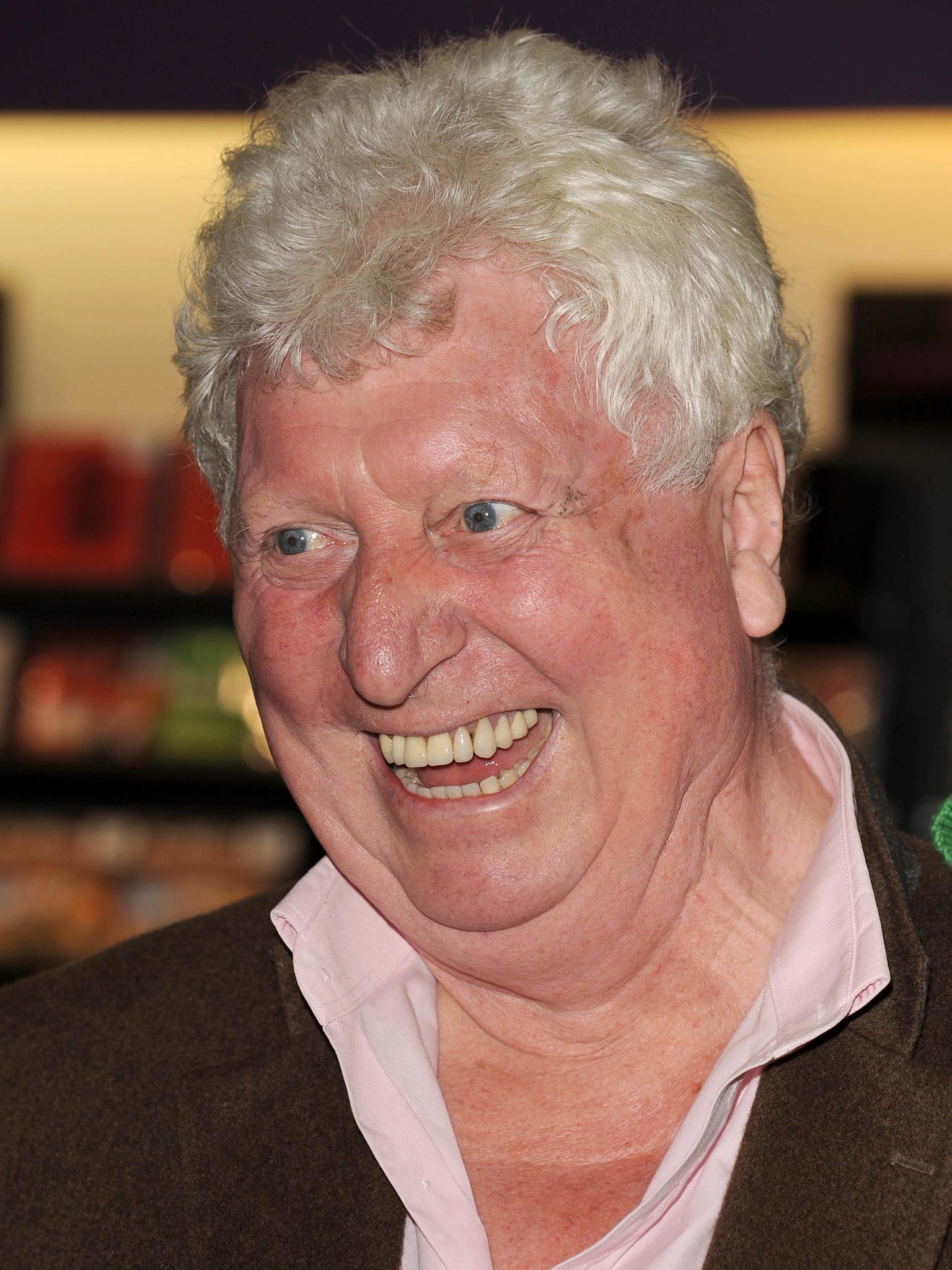 Tom Baker who played the Doctor longer than any other actor
