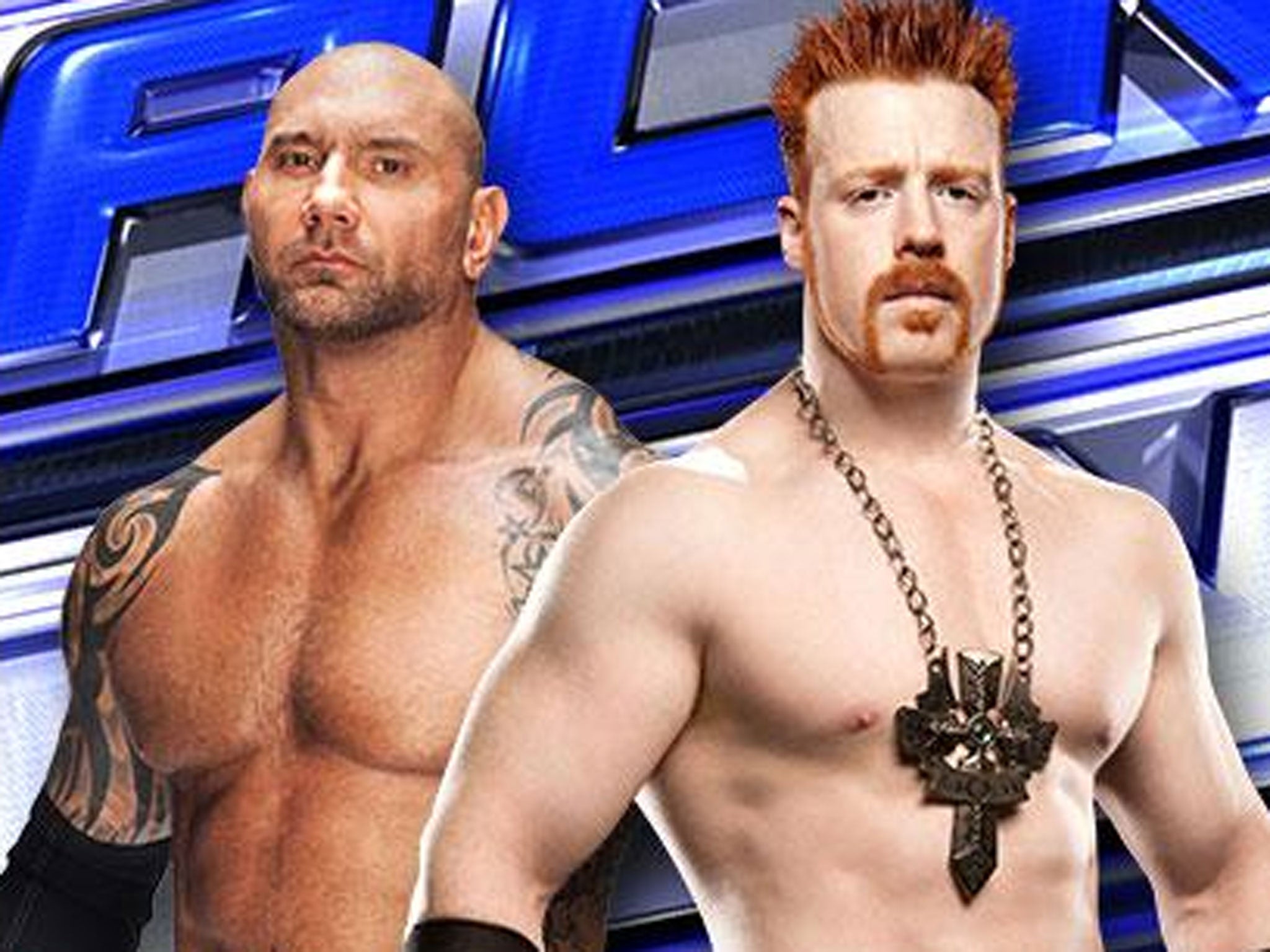 Batista and Sheamus square up on Smackdown