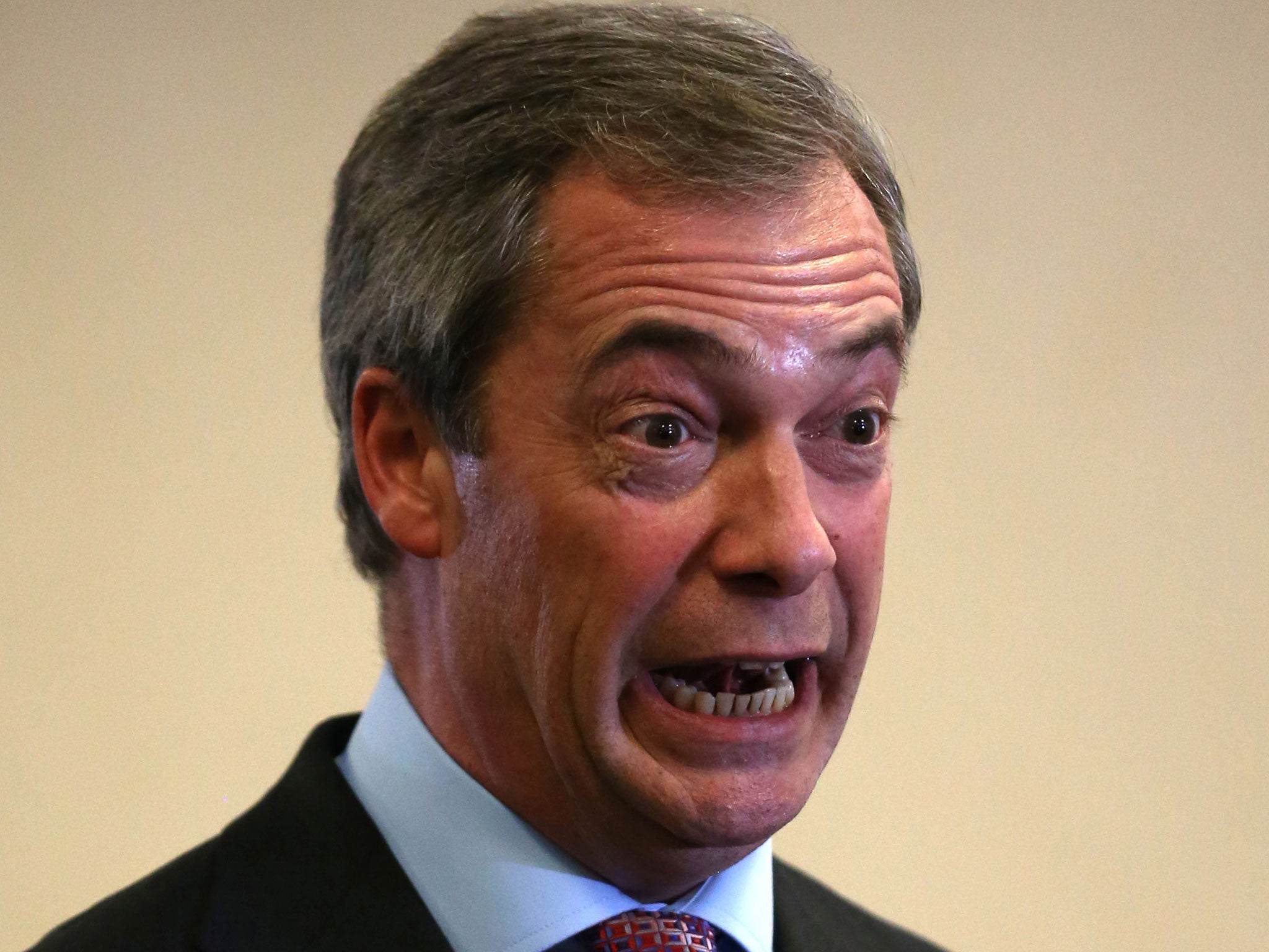 Ukip leader Nigel Farage defends employing German wife, at ...