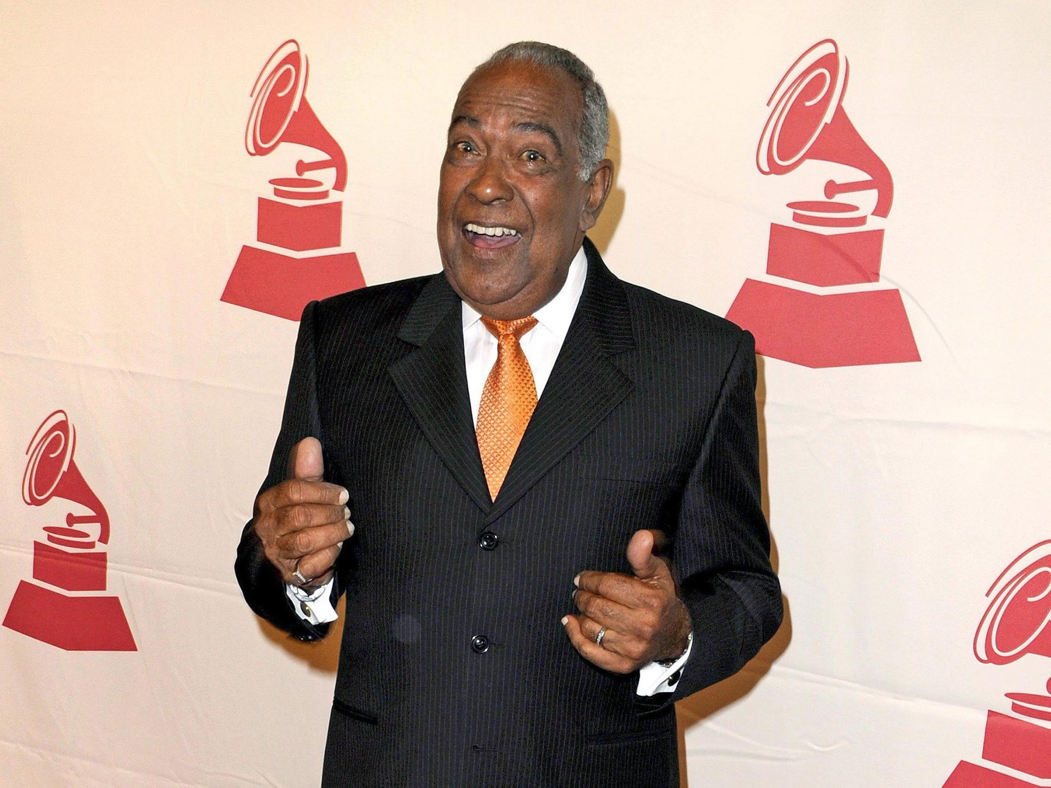 Feliciano in 2008, about to receive a Lifetime Achievement Award from the Latin
Recording Academy