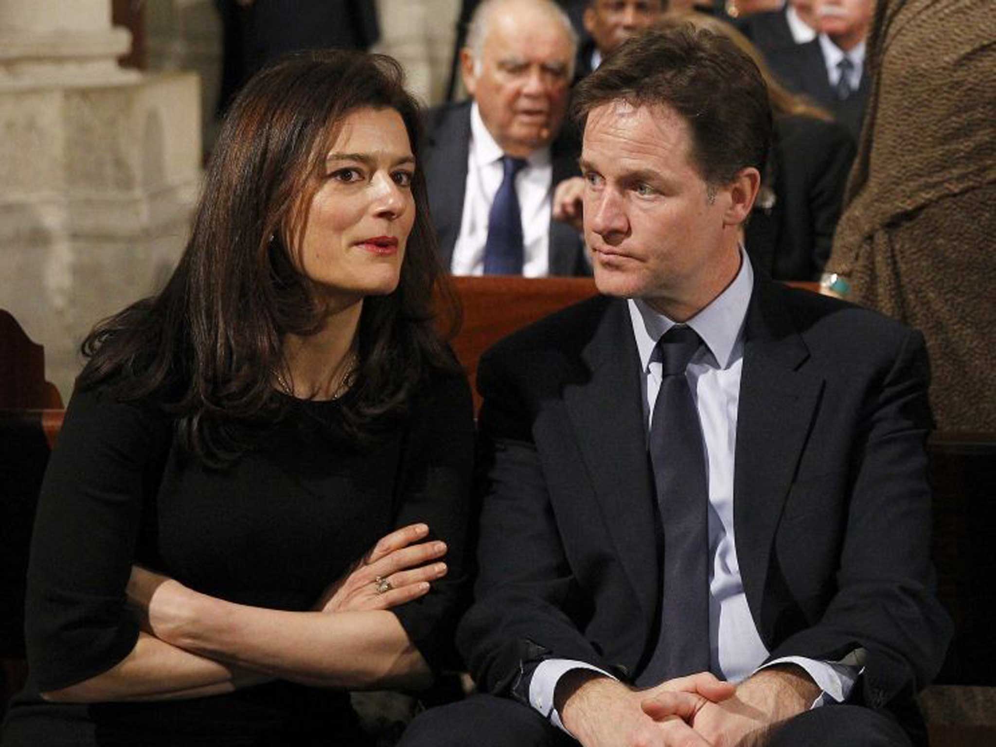 Miriam Gonzalez Durantez, with Nick Clegg, is not the traditional wife of a British politician