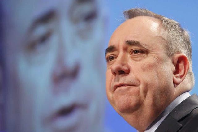No political games: Alex Salmond, champion of the Scottish independence referendum