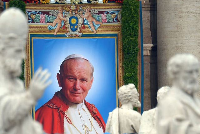 Canonised: Pope John Paul II