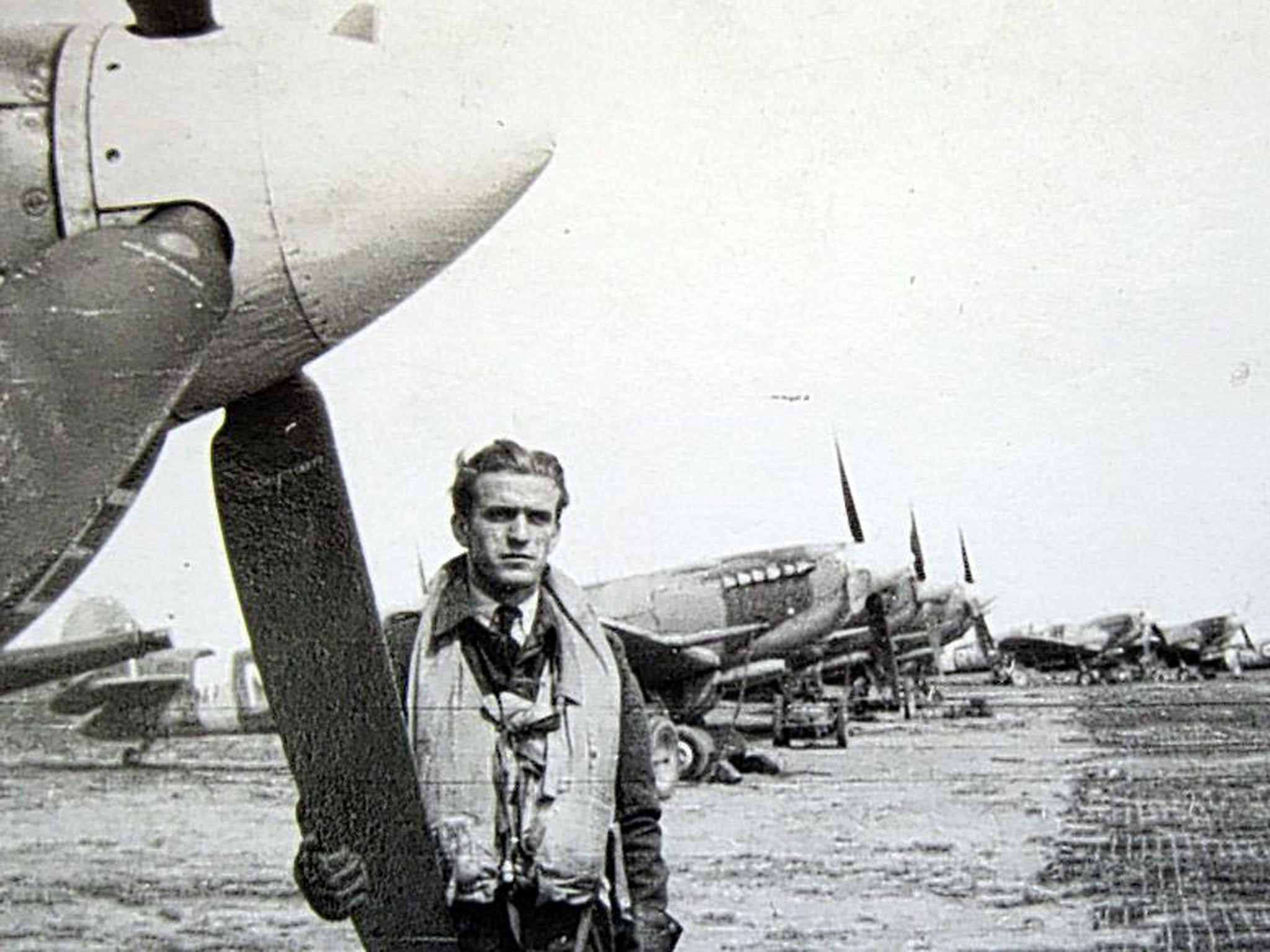 Kratochvil: he flew with RAF 310 Squadron, which was
made up of Czech fliers