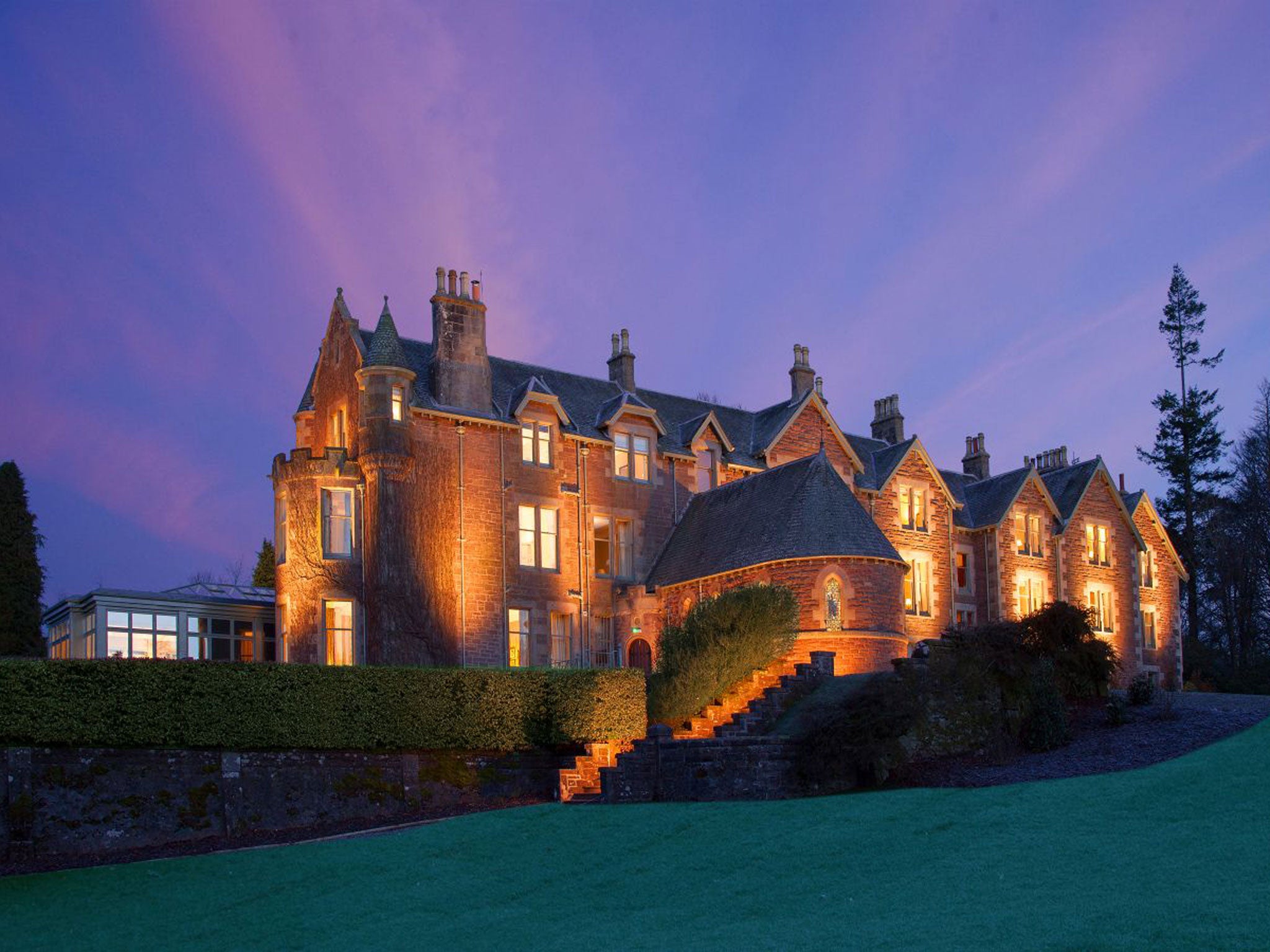 Andy Murray's Cromlix House Hotel in Kinbuck, Perthshire, has been crowned the Scottish Hotel of the Year