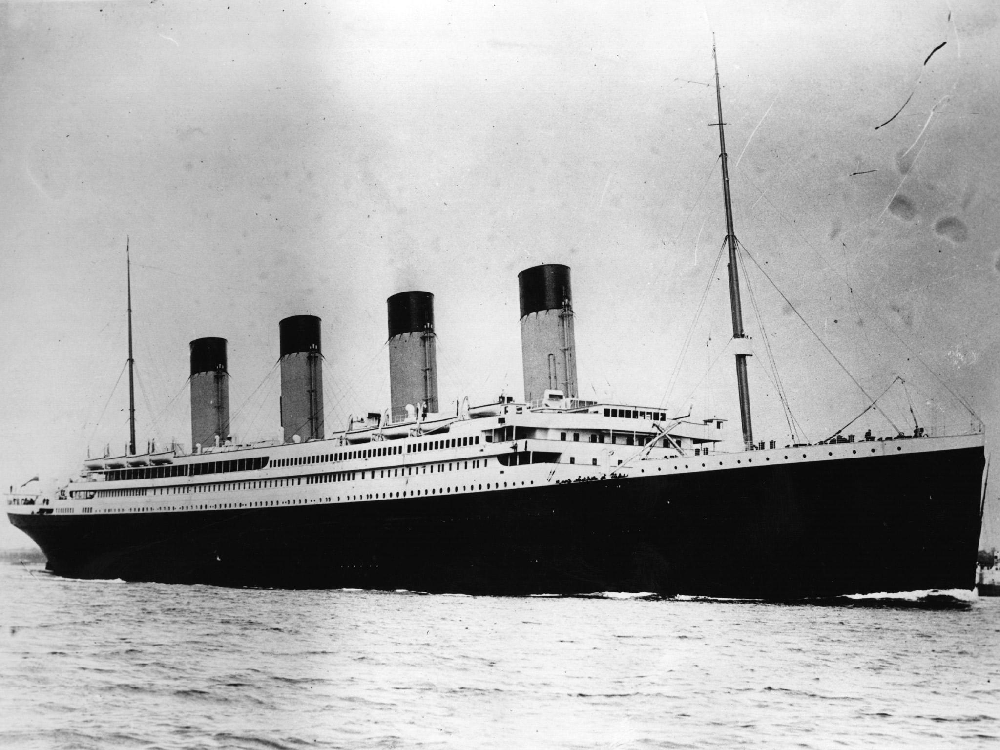 The Titanic, which sank during her maiden voyage in 1912