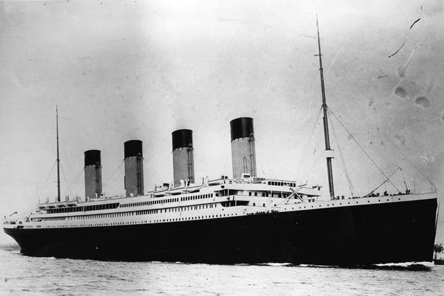 The Titanic, which sank during her maiden voyage in 1912