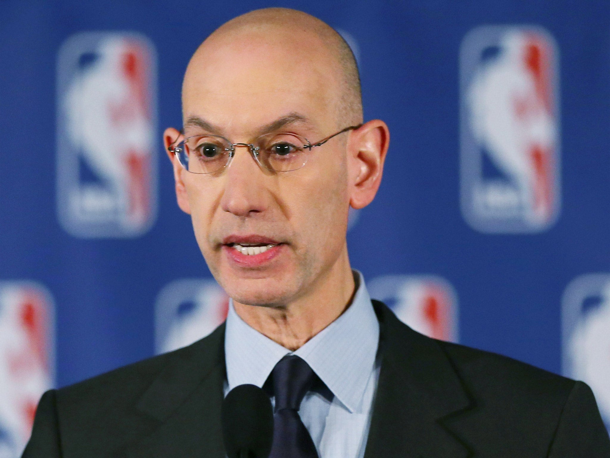 Adam Silver has only been in his job since February but already he has taken decisive action on racism