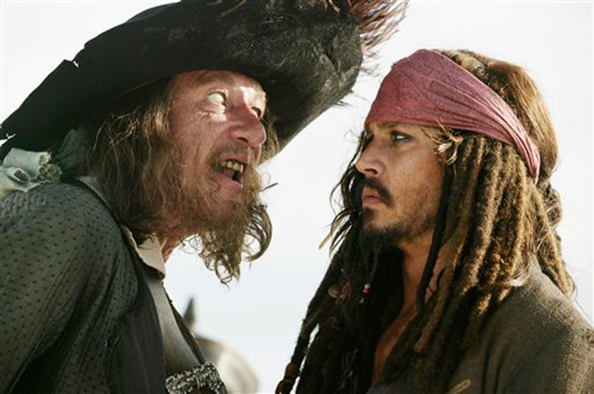 Johnny Depp in 'Pirates of the Caribbean: At World's End'