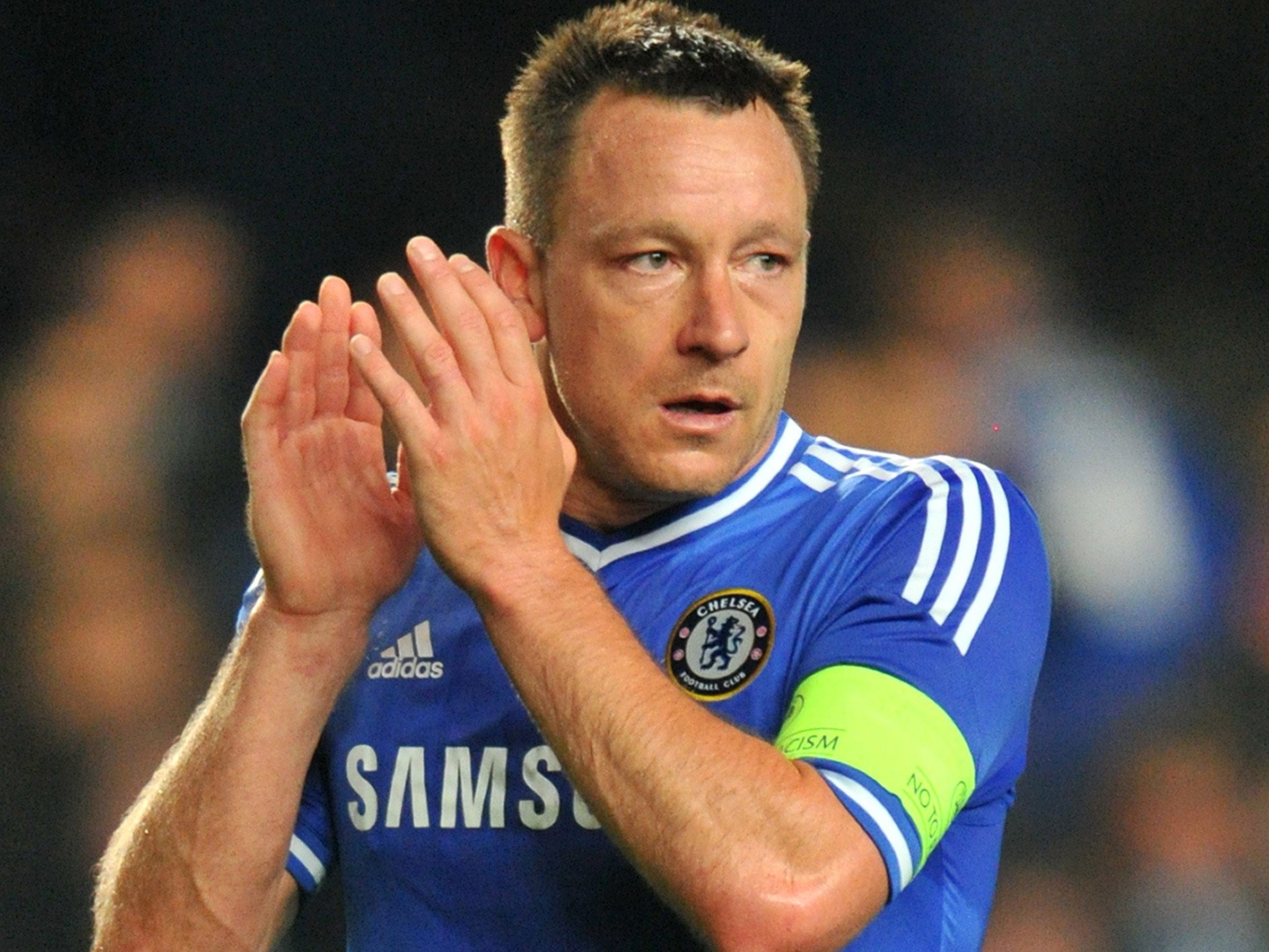 John Terry pictured after Chelsea's defeat to Atletico Madrid
