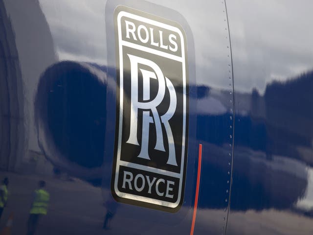 A reflection of a Rolls Royce Trent 900 turbofan engine is seen at an event to mark the arrival of a British Airways Airbus A380 at Heathrow Airport in London on July 4, 2013.