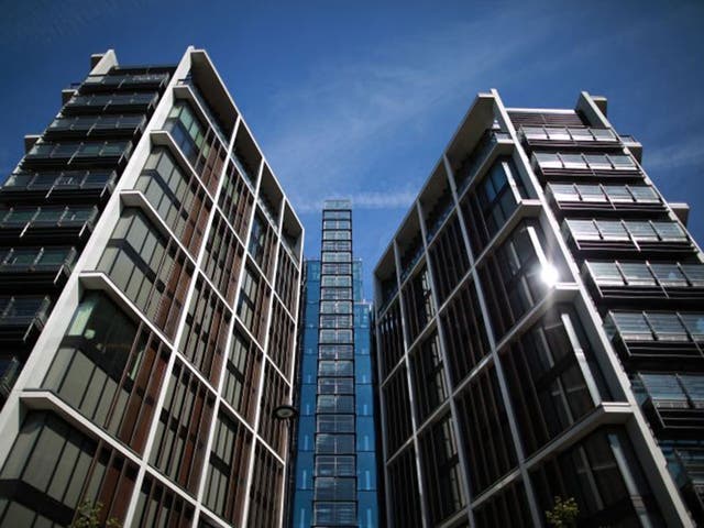 The 16,000-square-foot duplex penthouse is part of the One Hyde Park complex in Knightsbridge