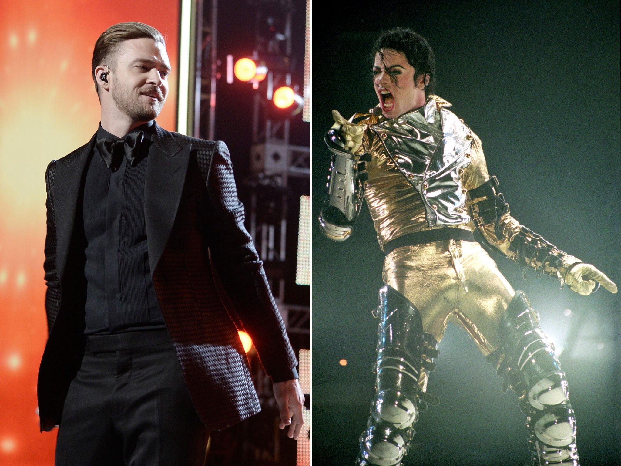 'Suit and Tie' singer Justin Timberlake can be heard on Michael Jackson's 'Love Never Felt So Good'