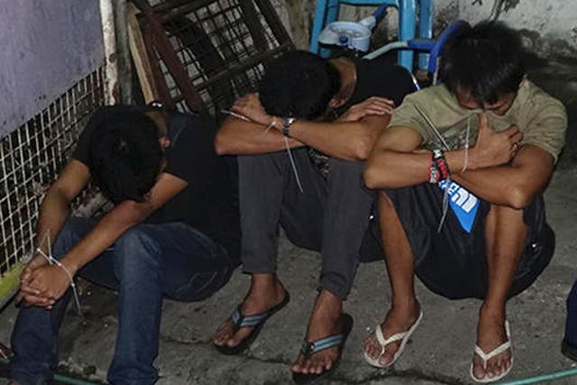 Police raided venues across the Philippines - in Bicol region, Laguna, Taguig City and Bulacan – and arrested 58 people suspected of sextortion activity
