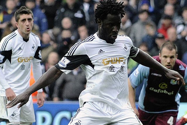 Wilfried Bony is a clear choice up front in my Premier League  line-up.