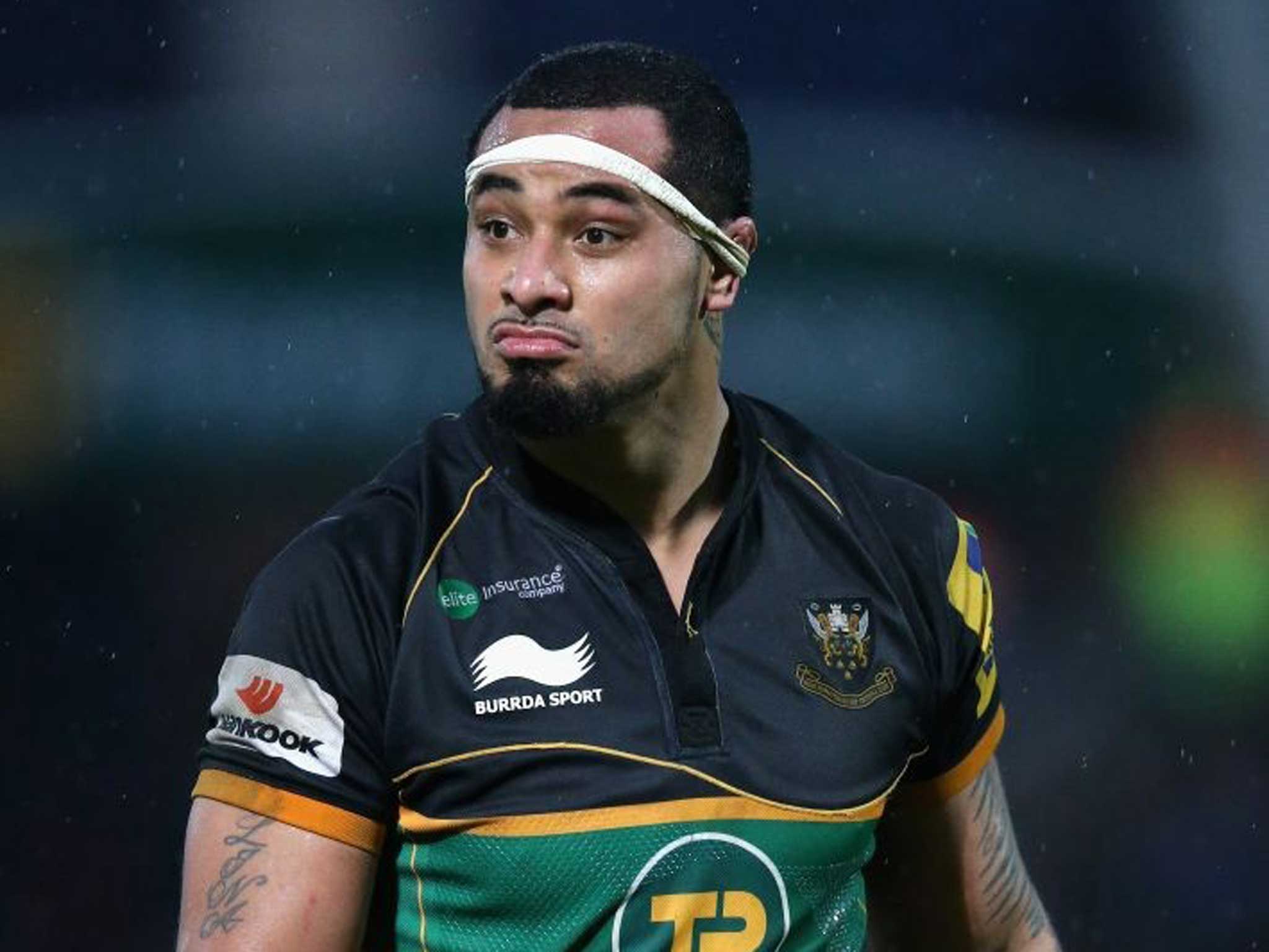 Bruise brother: Manoa formed a strong partnership with Courtney Lawes