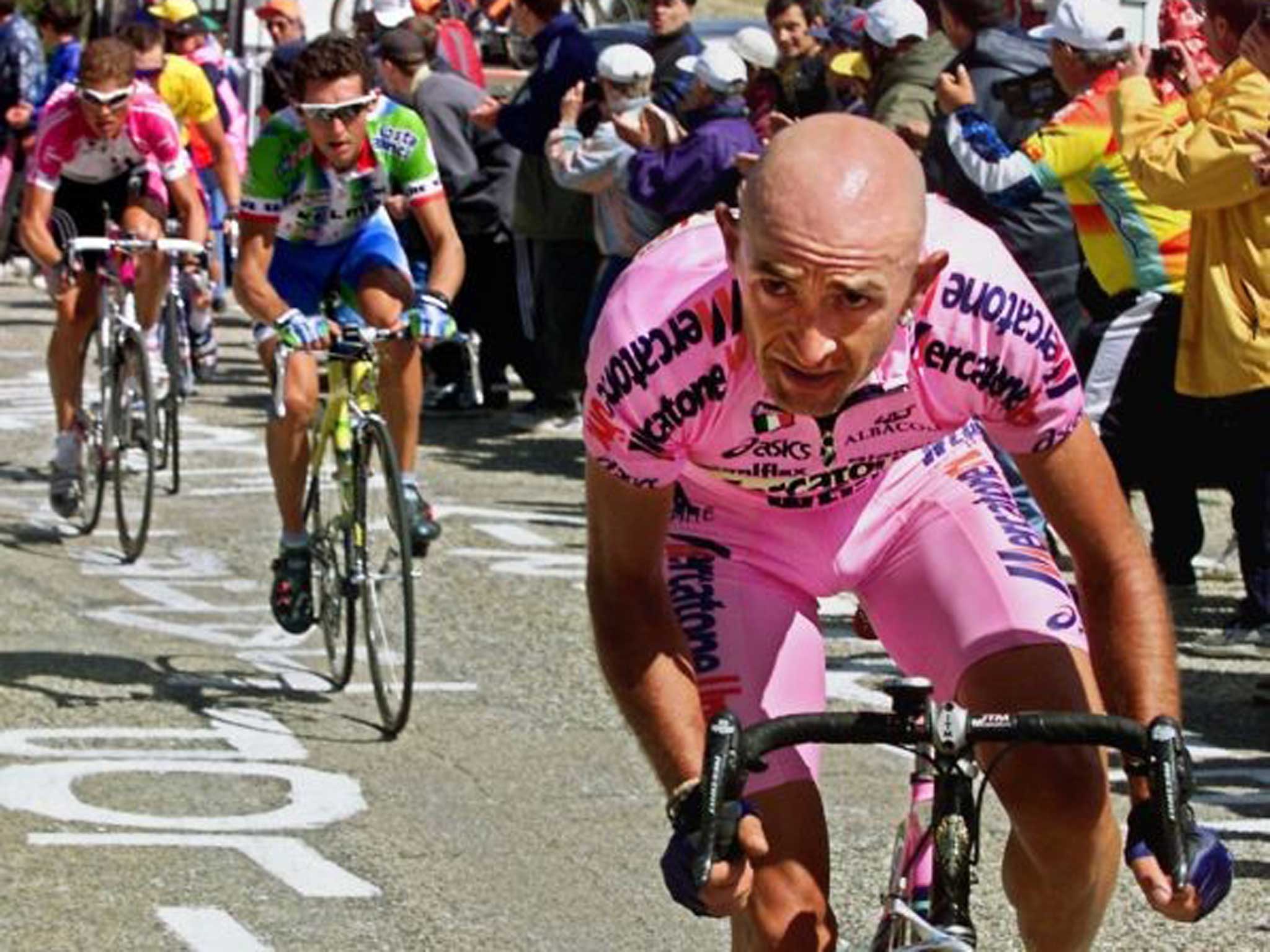 Dirty business: Marco Pantani, one of cycling’s most charismatic figures, was widely mourned with many holding others responsible for his death