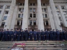 Far from the fractious east, unwilling Odessa plunged into violence