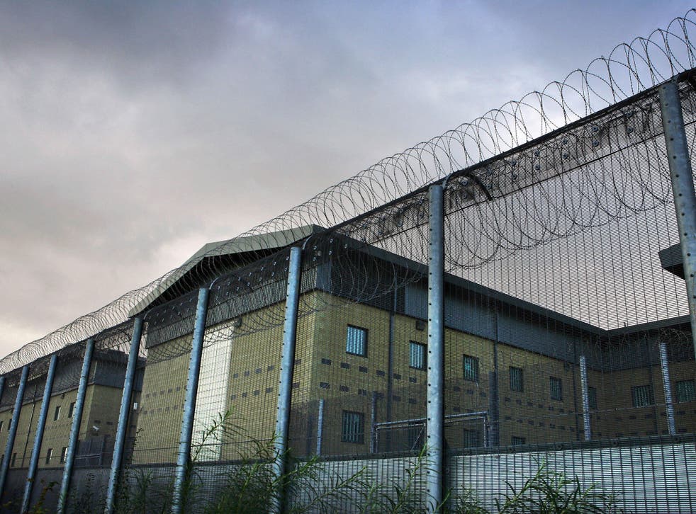 The Home Office detention centre at Harmondsworth holds 615 people