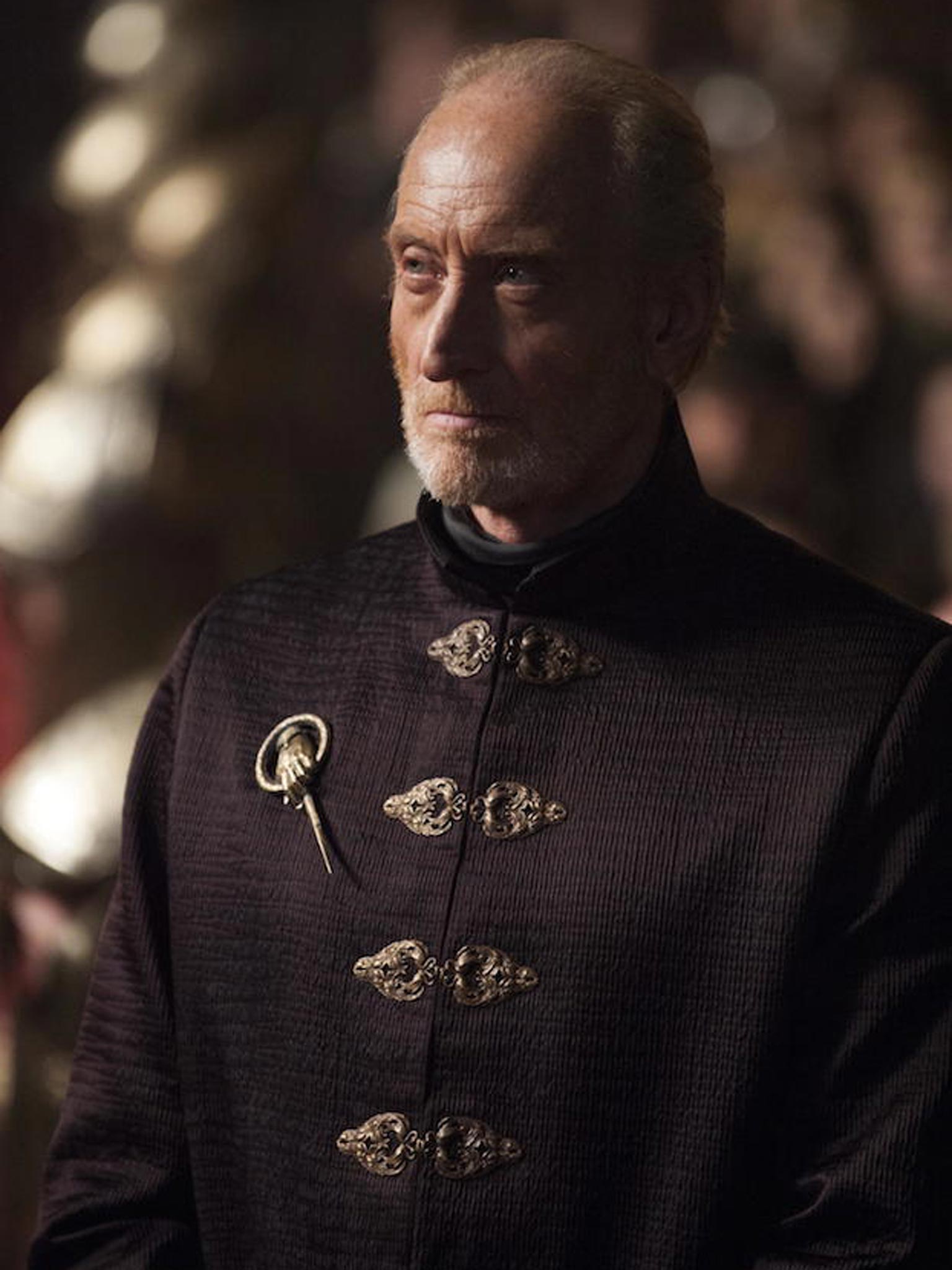 Charles Dance as Tywin Lannister in HBO's Game of Thrones, in which he appeared for four years