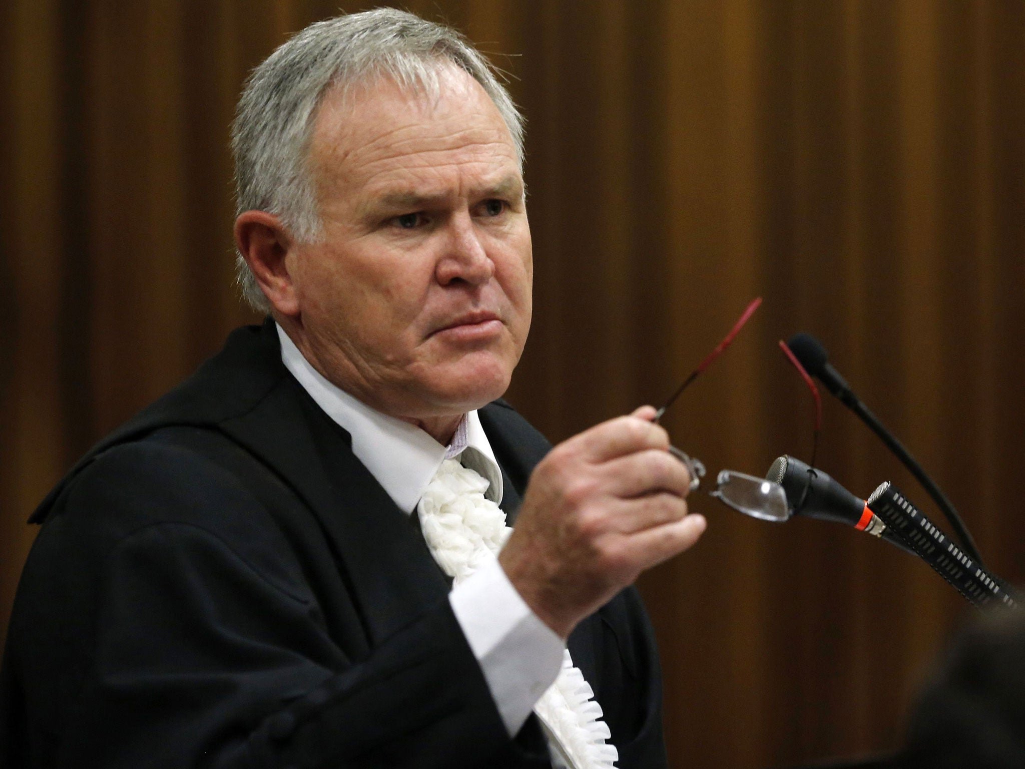 Pistorius's defence lawyer Barry Roux