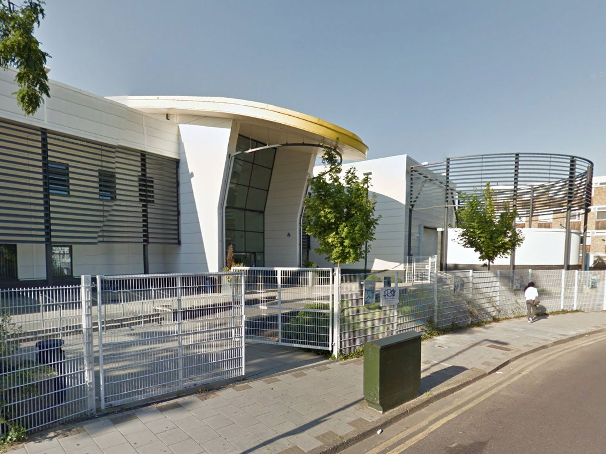 Haringey Sixth Form Centre in Tottenham, where 19-year-old Abdul Al-Faisal was arrested and detained for nine hours after trying to collect his favourite baseball cap on Bank Holiday Monday