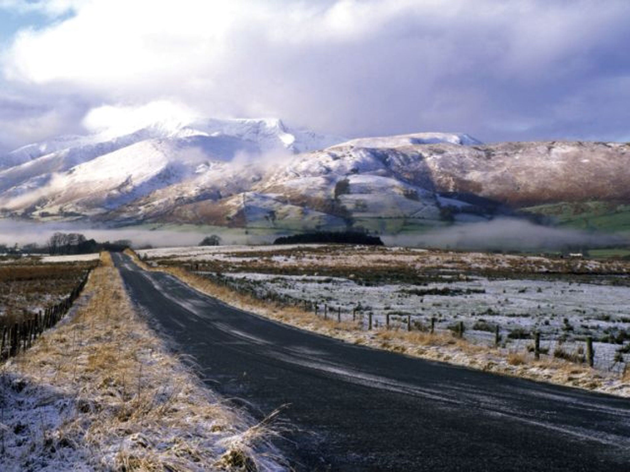 Undated handout photo of Blencathra, a 2,850ft (868m) high peak that imposes itself across the Northern Fells in the Lake District owned by the Earl of Lonsdale, Hugh Lowther, which has been placed on the market for £1.75 million, in an attempt to pay o