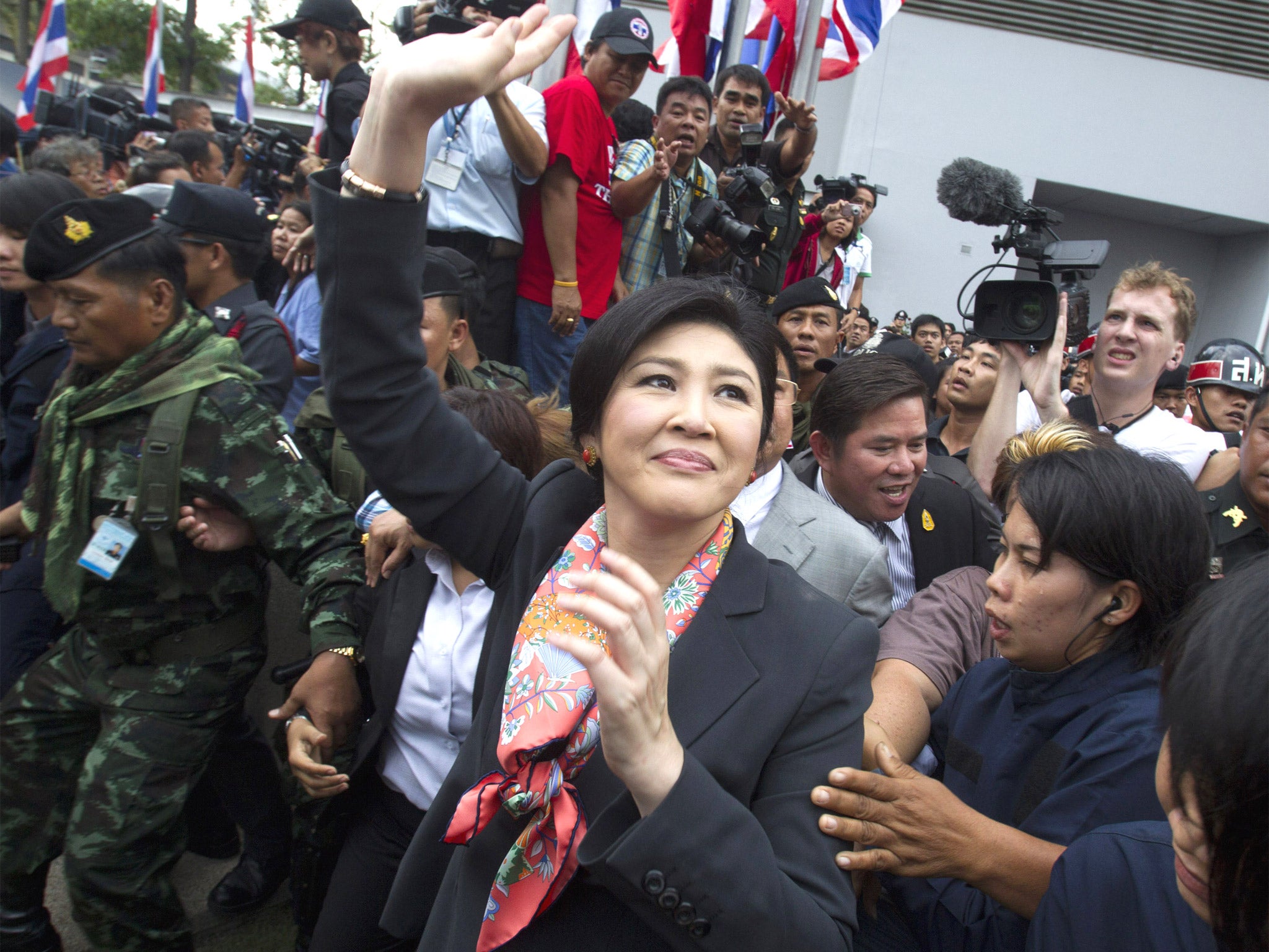 Yingluck Shinawatra has denied acting corruptly