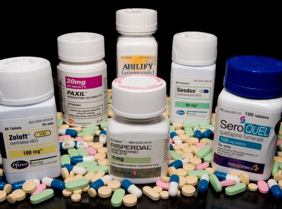 A selection of antipsychotic medications
