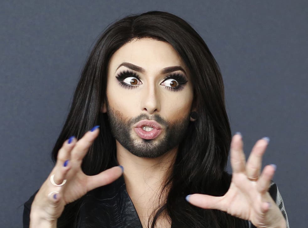 Austrian Eurovision entry Conchita Wurst has insisted she has 'very thick skin' in the face of transphobic backlash