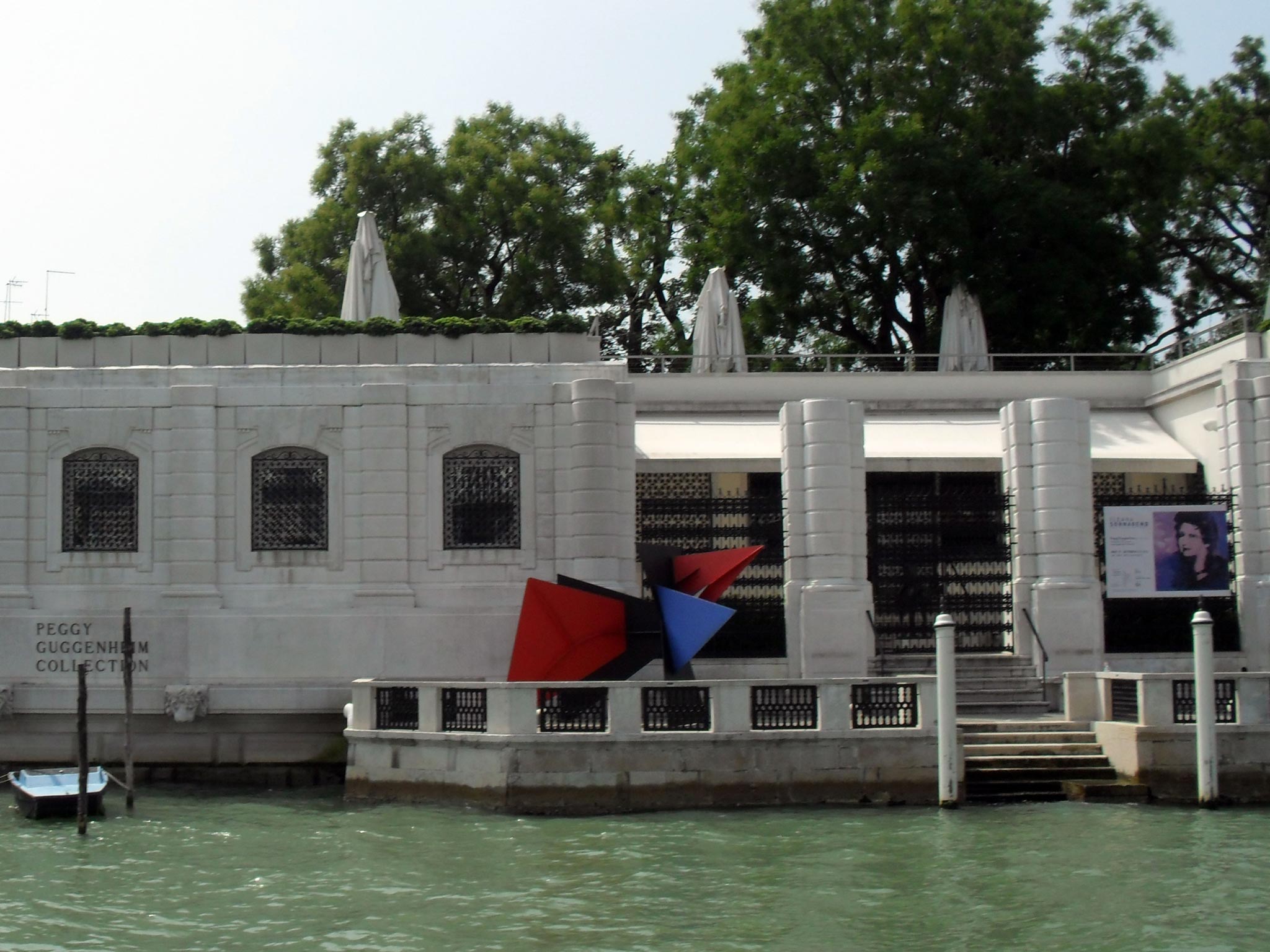Peggy Guggenheim’s collection in Venice is owned by the New York Guggenheim Foundation