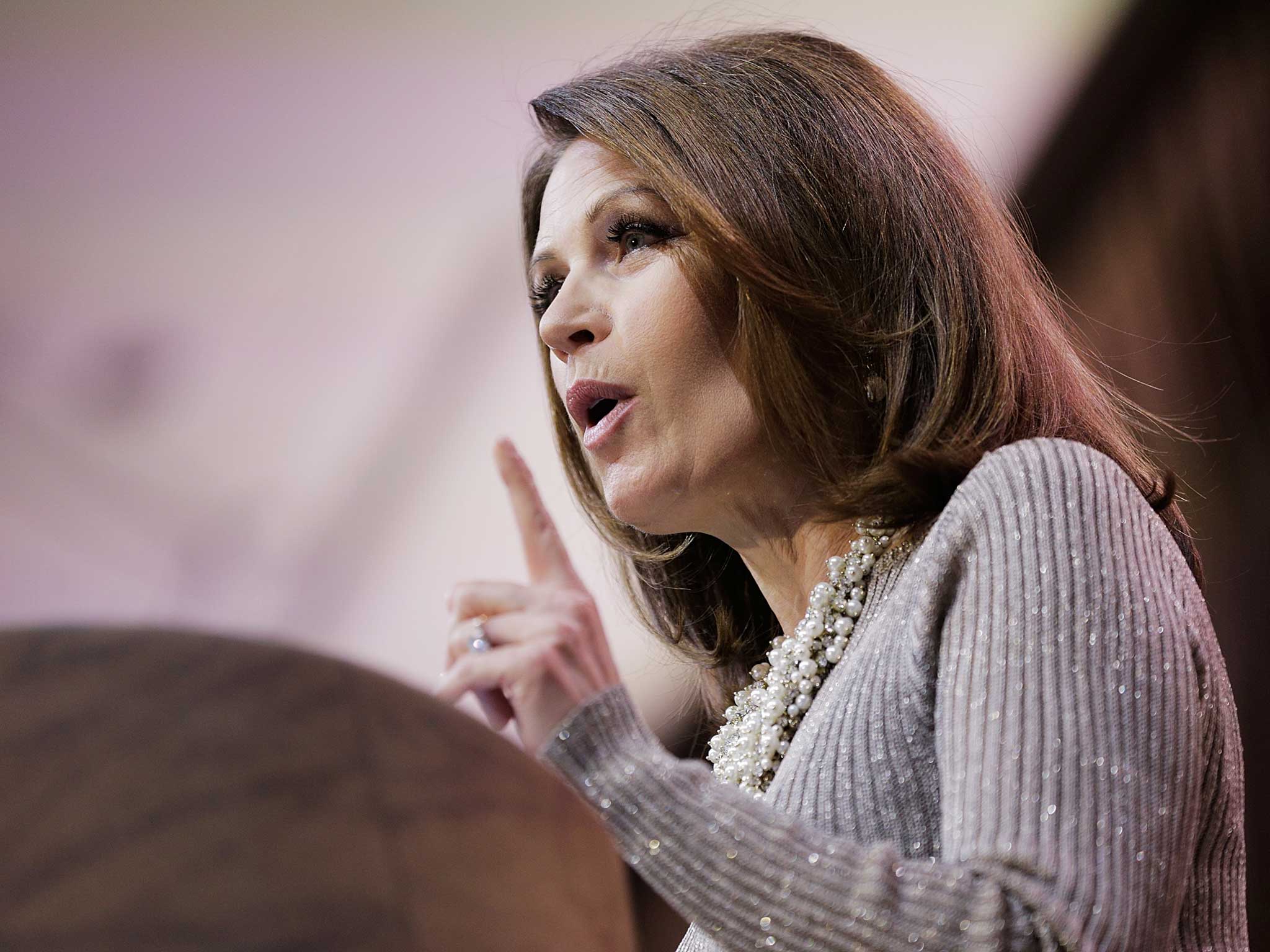Final dregs: The ideals of Tea Partiers, such as Michelle Bachmann, have been adopted by more presentable Republicans