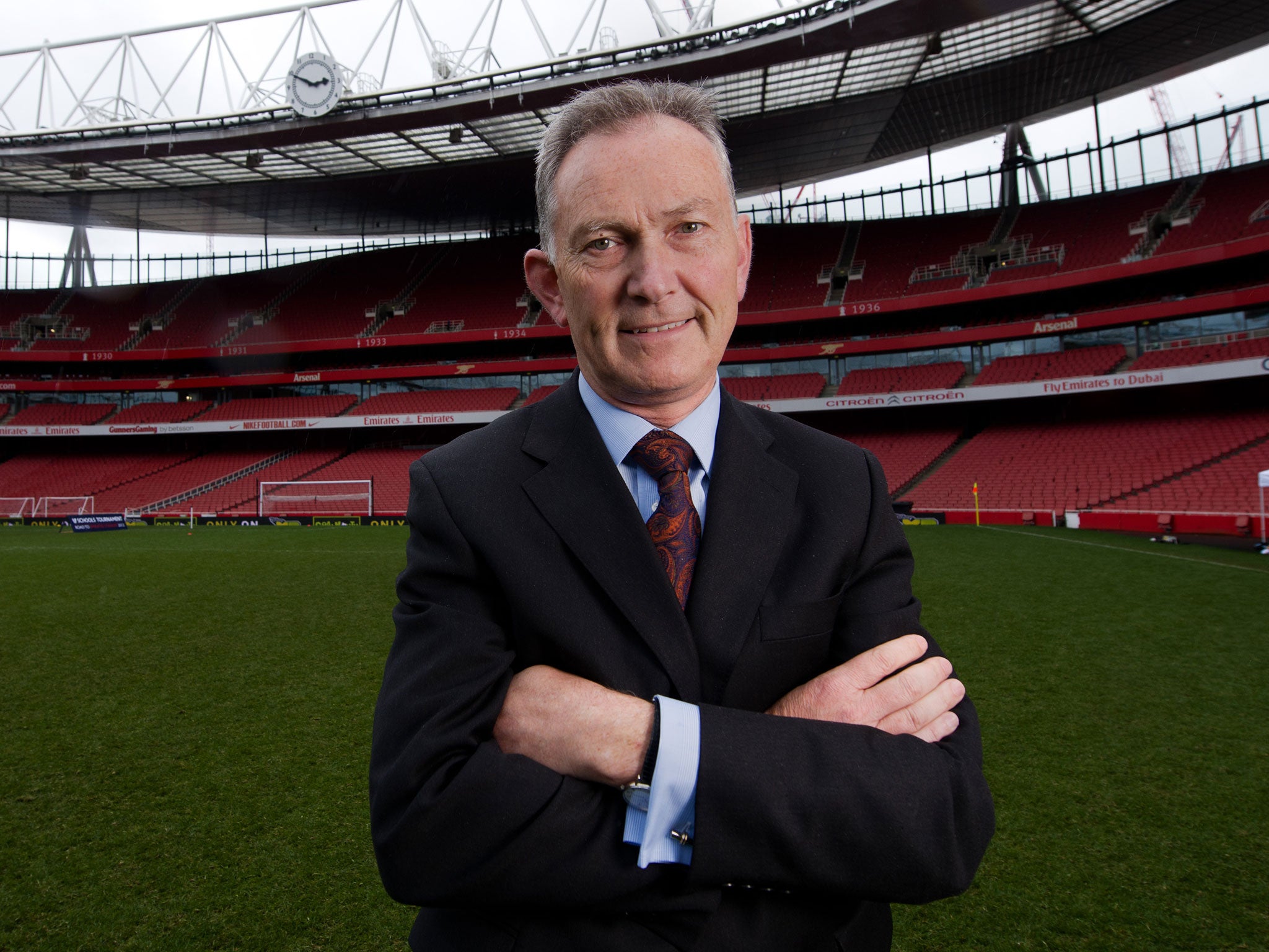The comments by Richard Scudamore were reportedly made in a ‘Frankie Howerd style way’