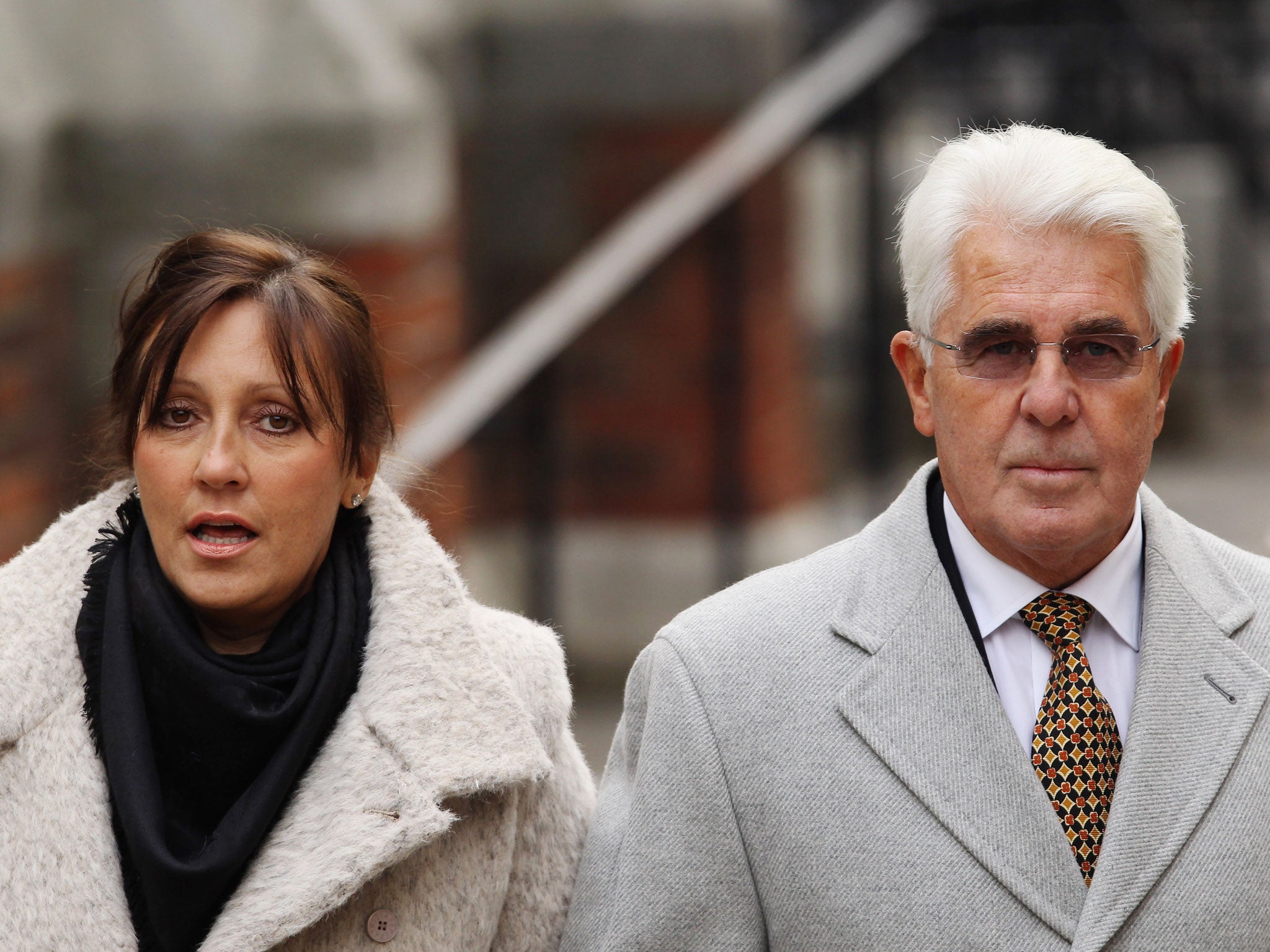 Jo Clifford and publicist Max Clifford