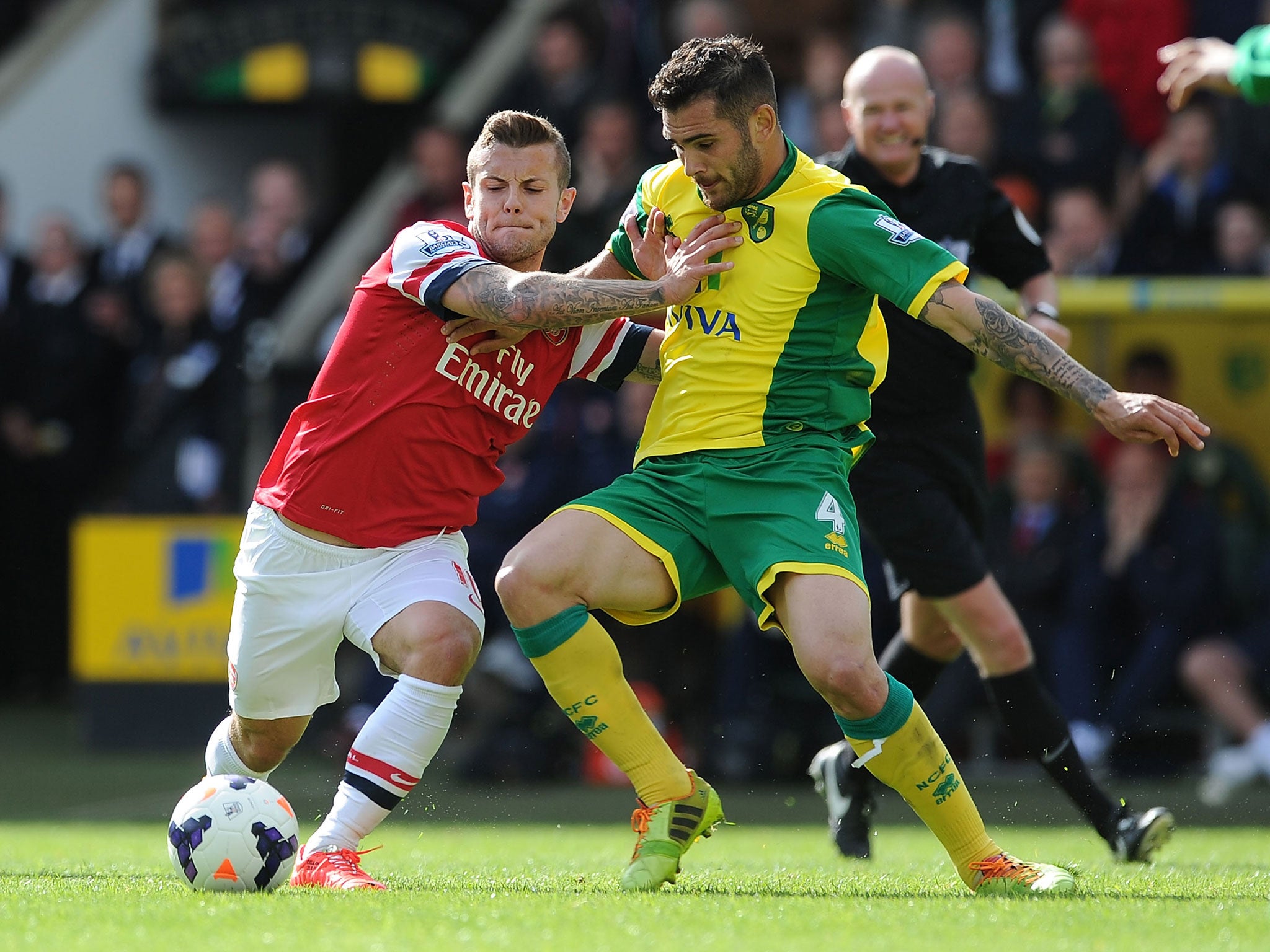 Jack Wilshere returned for Arsenal for their final league game of the season last Sunday
