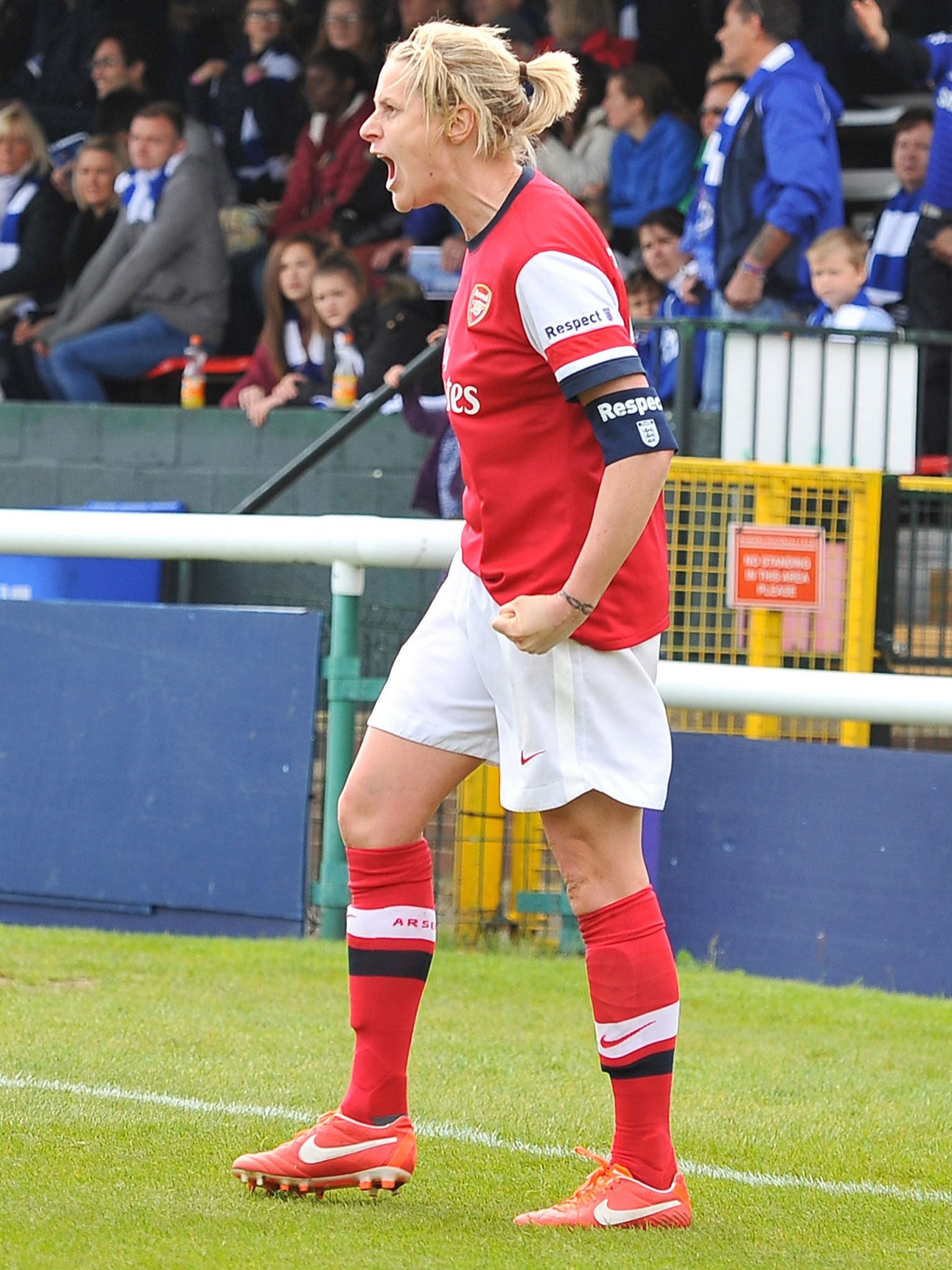 Kelly Smith’s two strikes helped Arsenal to victory