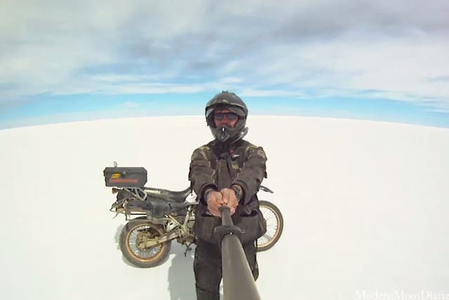 Man travelled to world's most remote parts for the perfect selfie