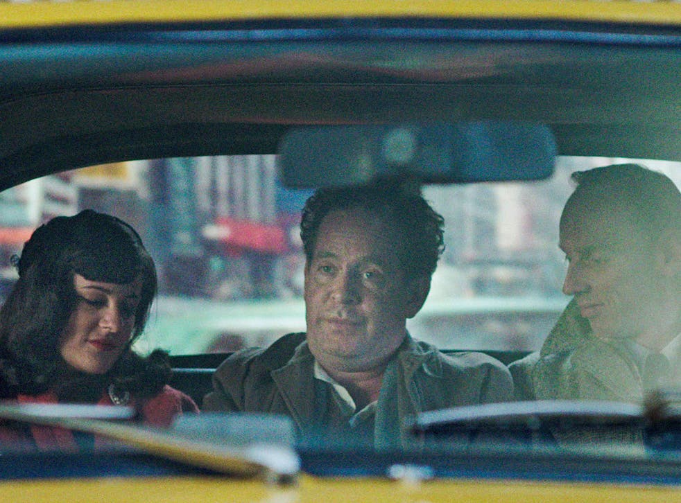 Poetry in motion: Tom Hollander as Dylan Thomas, with co-stars Phoebe Fox and Ewen Bremner, in 'A Poet in New York'