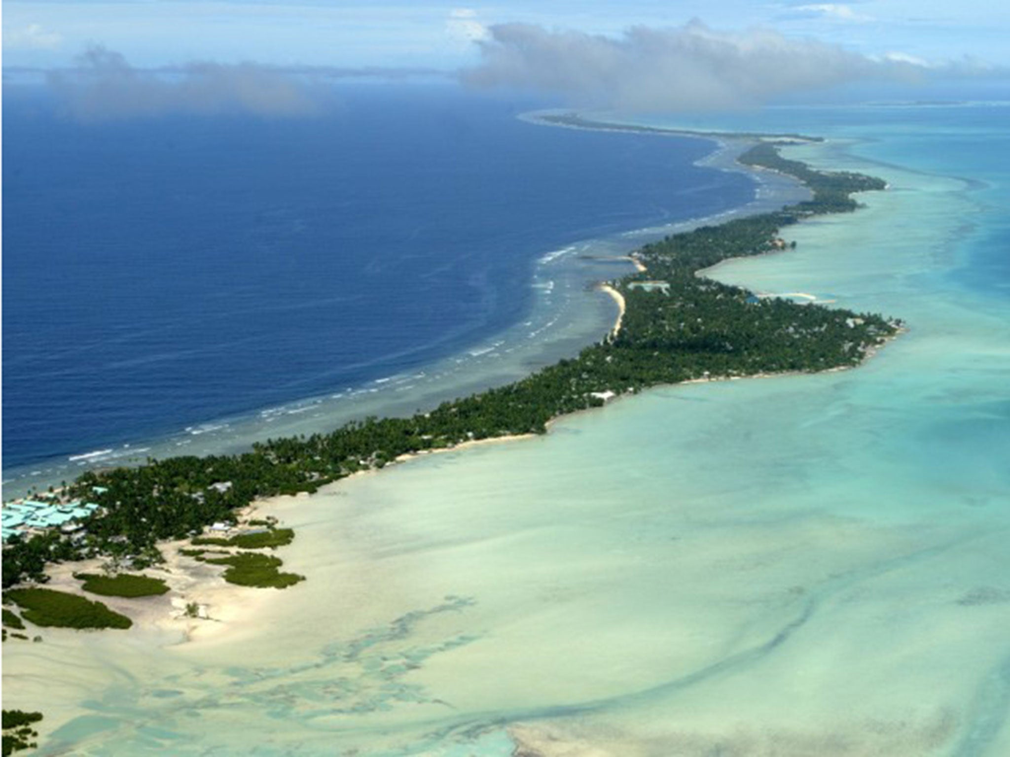 Kiribati is home to a population of 100,000
