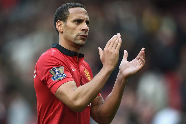 Rio Ferdinand helped United win six league titles, two League Cups, one Champions League and a Club World Cup