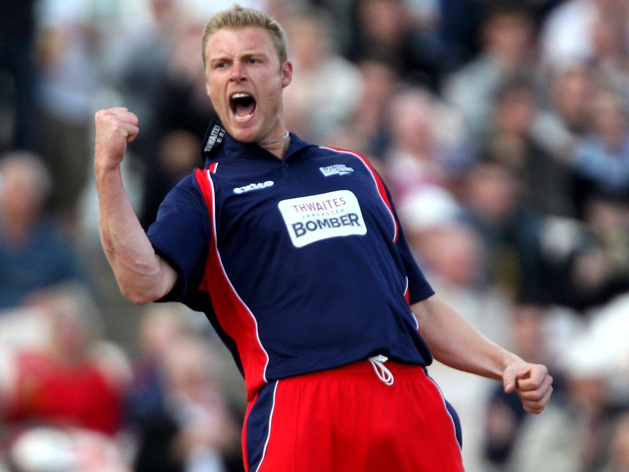 Andrew Flintoff will play T20 for Lancashire