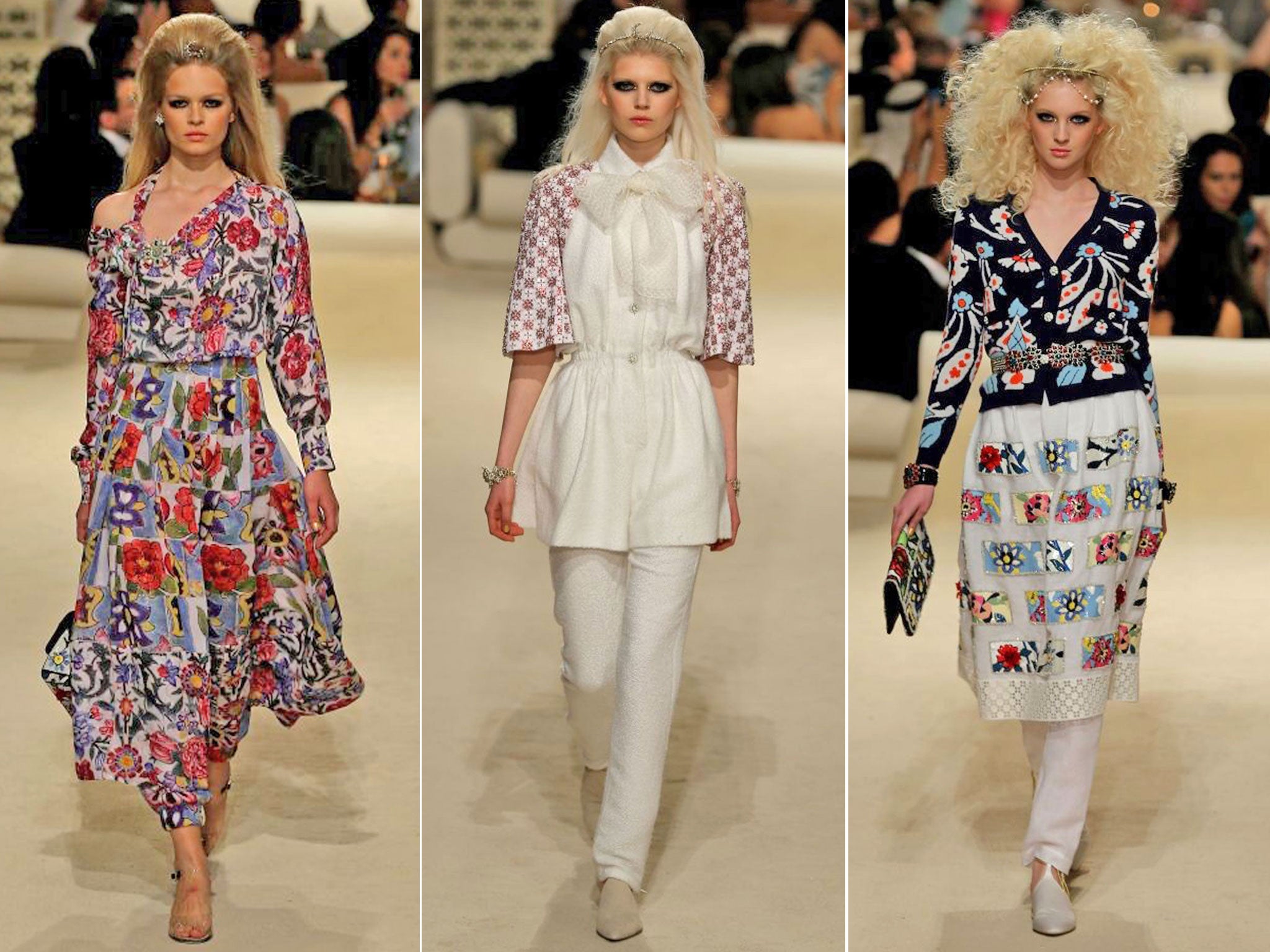 Karl Lagerfeld's Chanel Cruise show in Dubai presents his pre-spring/summer 2015  collection, The Independent