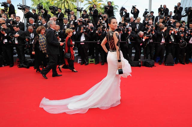 Chinese actress Zhang Ziyi attends the opening ceremony