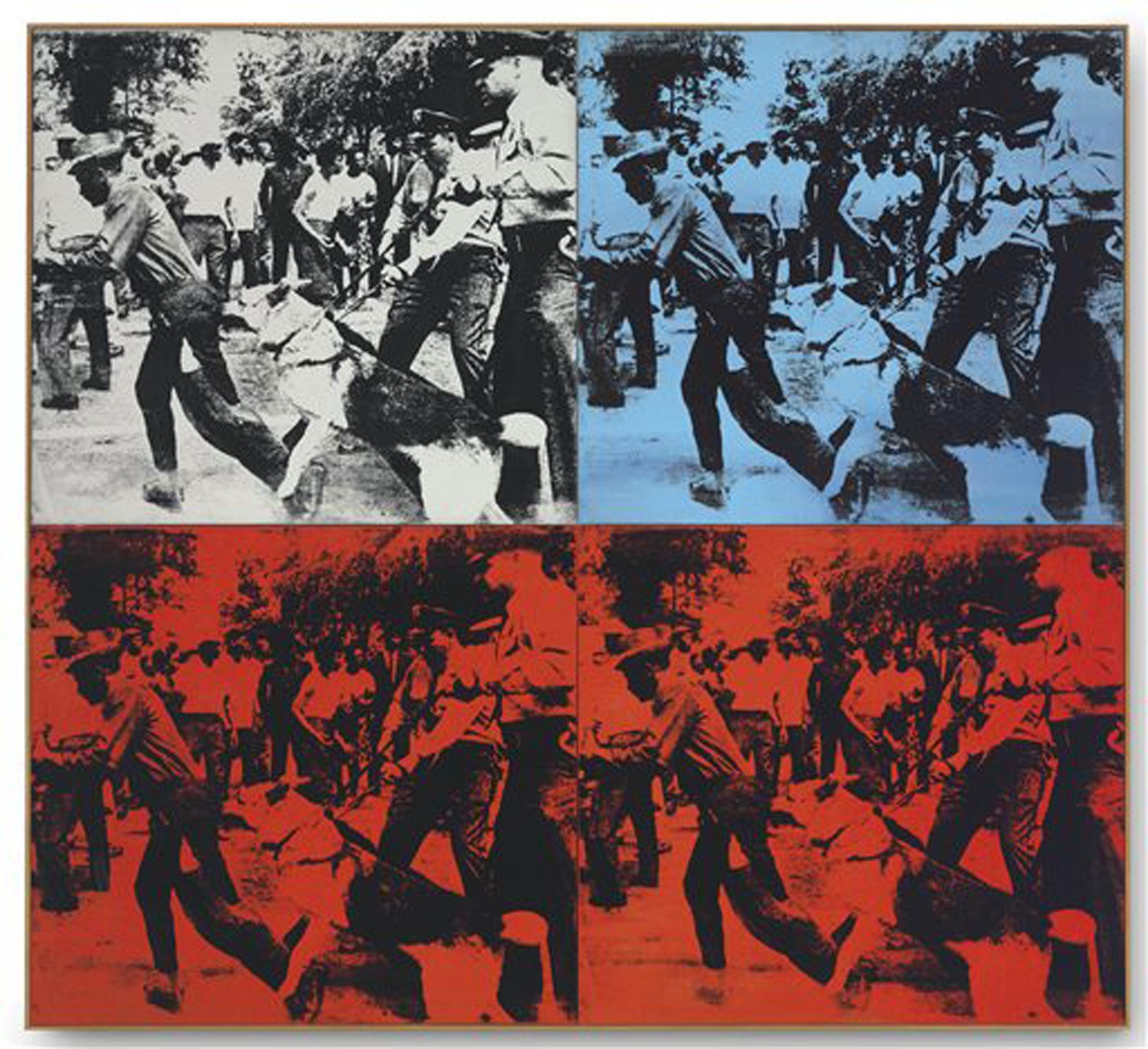 Andy Warhol's 'Race Riot, 1964' sold for .9m in New York