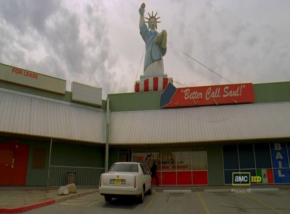 Exterior shots of Saul's office were filmed in Albuquerque