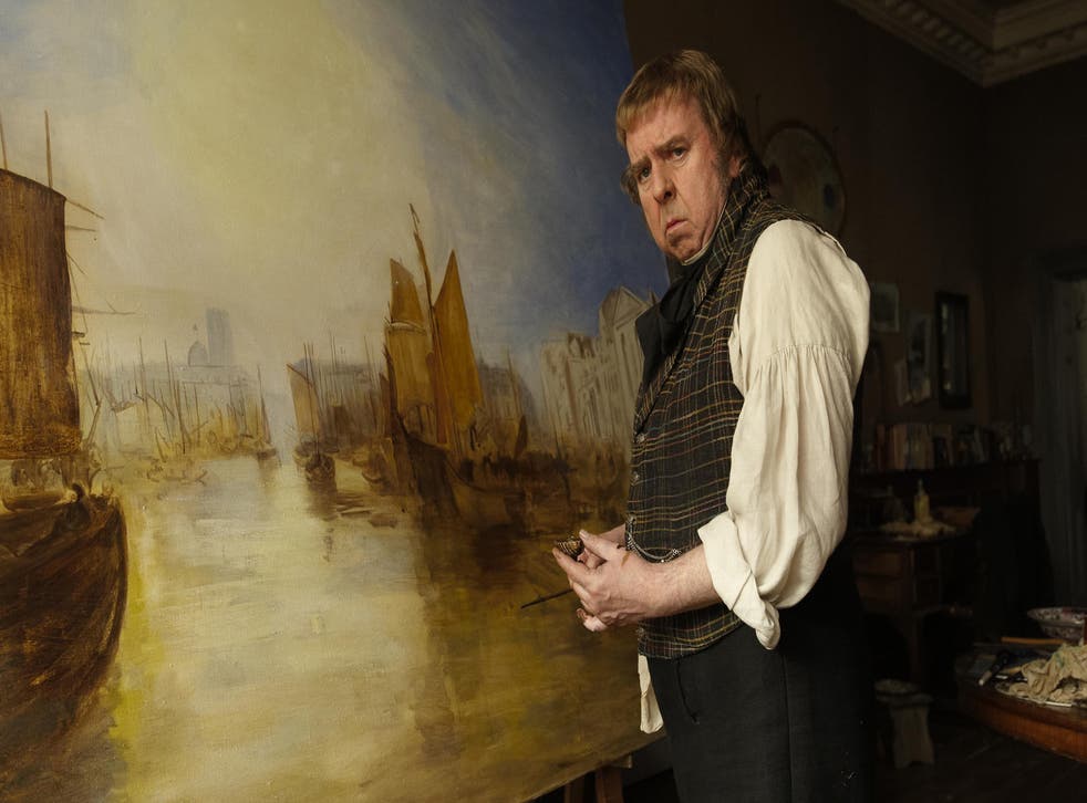 Timothy Spall stars in Mike Leigh's new film Mr Turner