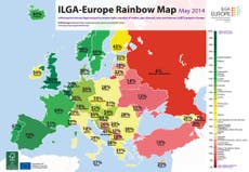 Where's the best place for LGBT rights in Europe?