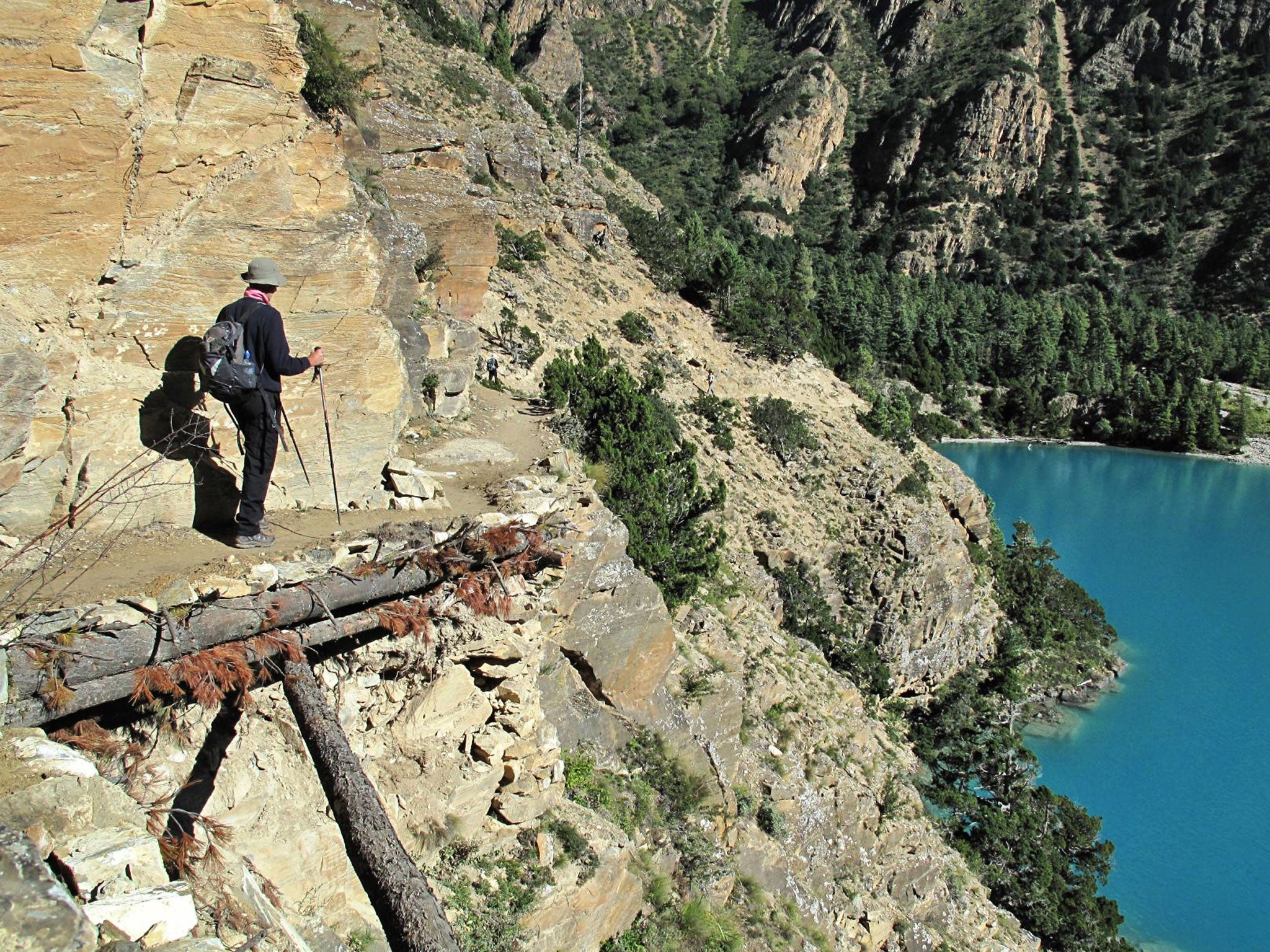 Life on the ledge: taking a cliff path